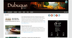 Desktop Screenshot of dubuquelocalnews.com
